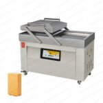 Double chamber vacuum packaging machine