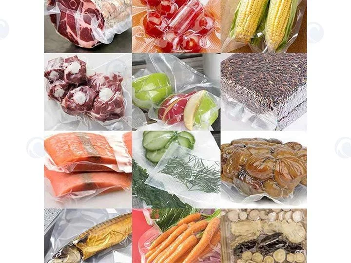 Vacuum packed food