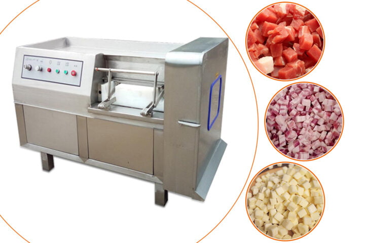 Electric Commercial Meat Cutting Machine Cutter Slicer Dicer Stainless  Steel NEW