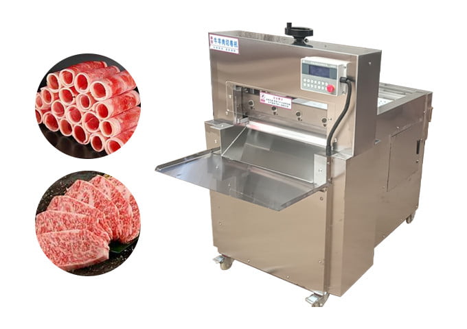 Meat Lamb Slicer Home Manual Meat-cutter Machine Cattle Mutton Roll Frozen  Meat Grinder Planing Machines