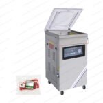 Single chamber vacuum packaging machine