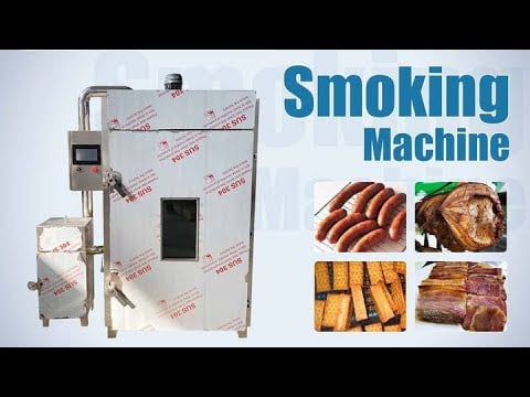 25KG Sausage Meat Smoke Dryer Machine With 29 Hook Fish Smoker Oven Meat  Smoker Machine